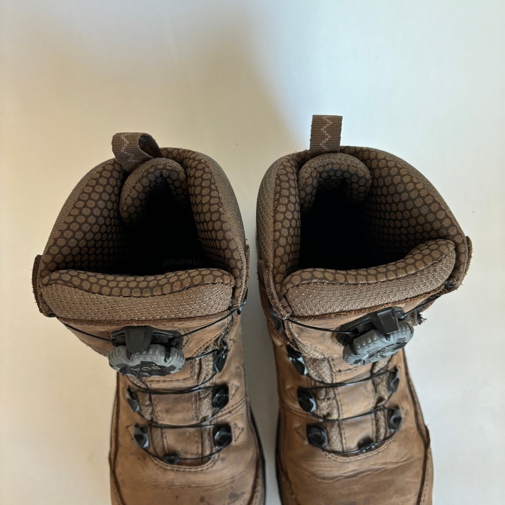 RED WING women brown leather casual Tradeswoman BOA Safety Toe Waterproof size 9 - Picture 6 of 15